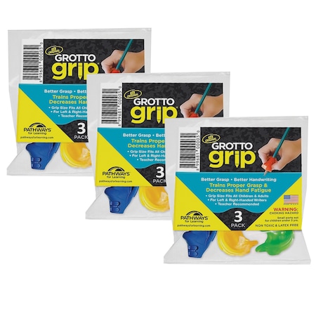Pathways For Learning Grotto Grip, 3 Per Pack, PK3 GGH03